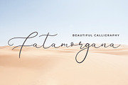Brianna Qasim Calligraphy Font, a Script Font by Formatika Studio (Thumbnail 4 of 6)