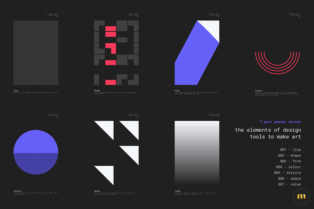 The Elements of design, a Print Template by Milktoast (Photo 1 of 8)