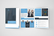 Bi-fold Brochure, a Brochure Template by artisanHR (Thumbnail 2 of 4)