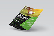 Golf Tournament Flyer Template, a Flyer Template by Designscozy (Thumbnail 4 of 4)