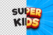 Super Kids Text Effect, a Brushes & More by Mily Studio (Thumbnail 2 of 5)