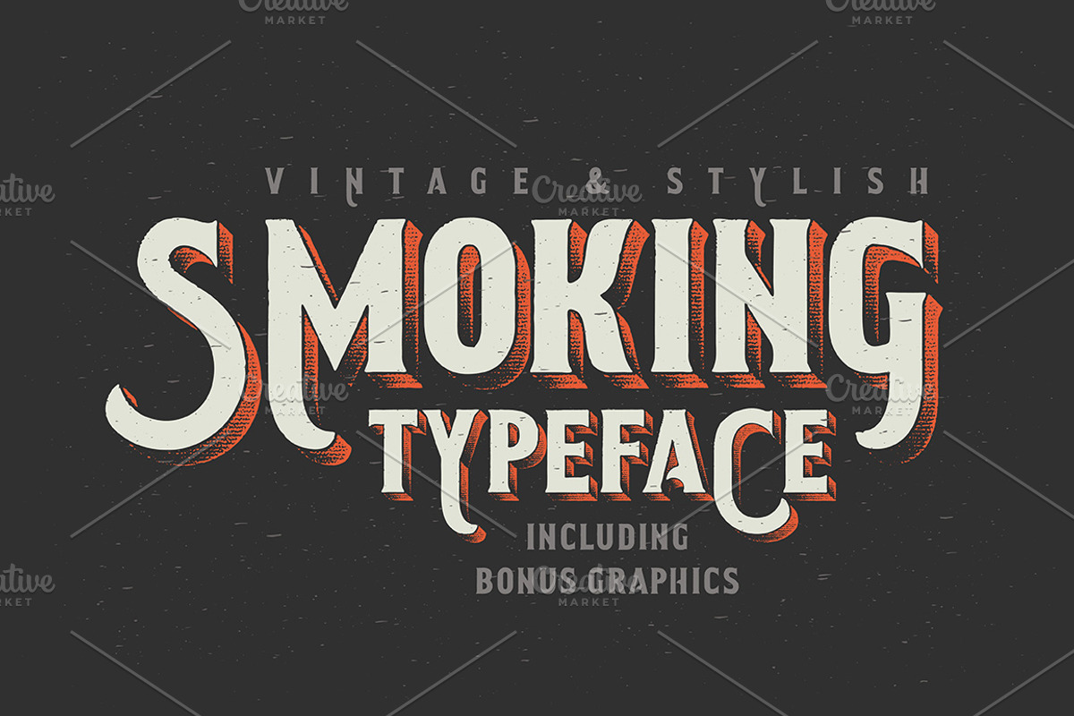 Dark Bundle: 7 Bestseller Fonts preview 8
