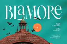 Blamore Modern Serif Display