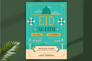 Eid Al Fitr Flyer, a Flyer Template by Aarley Kaiven