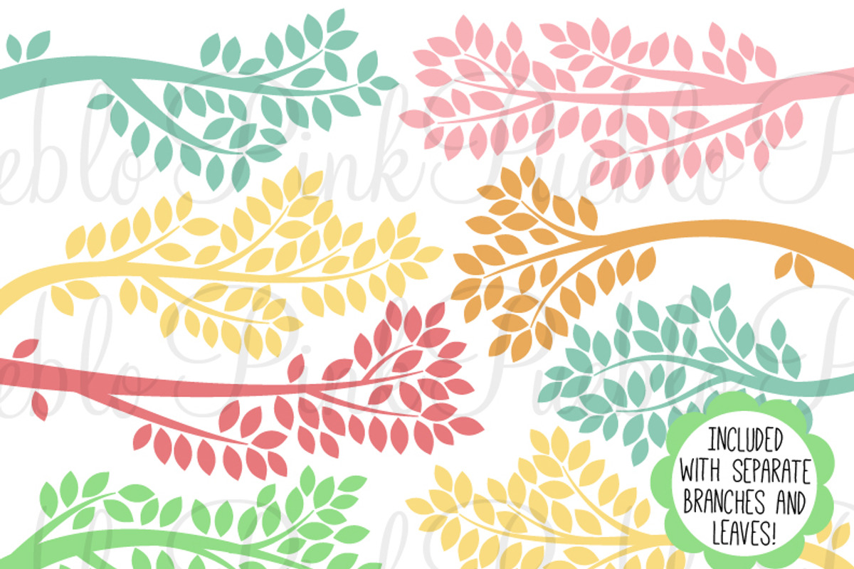 Tree Branch Photoshop Brushes preview 8