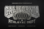 Embossed Paper Logo Mockup, a Mockup by Design Squad (Thumbnail 1 of 6)