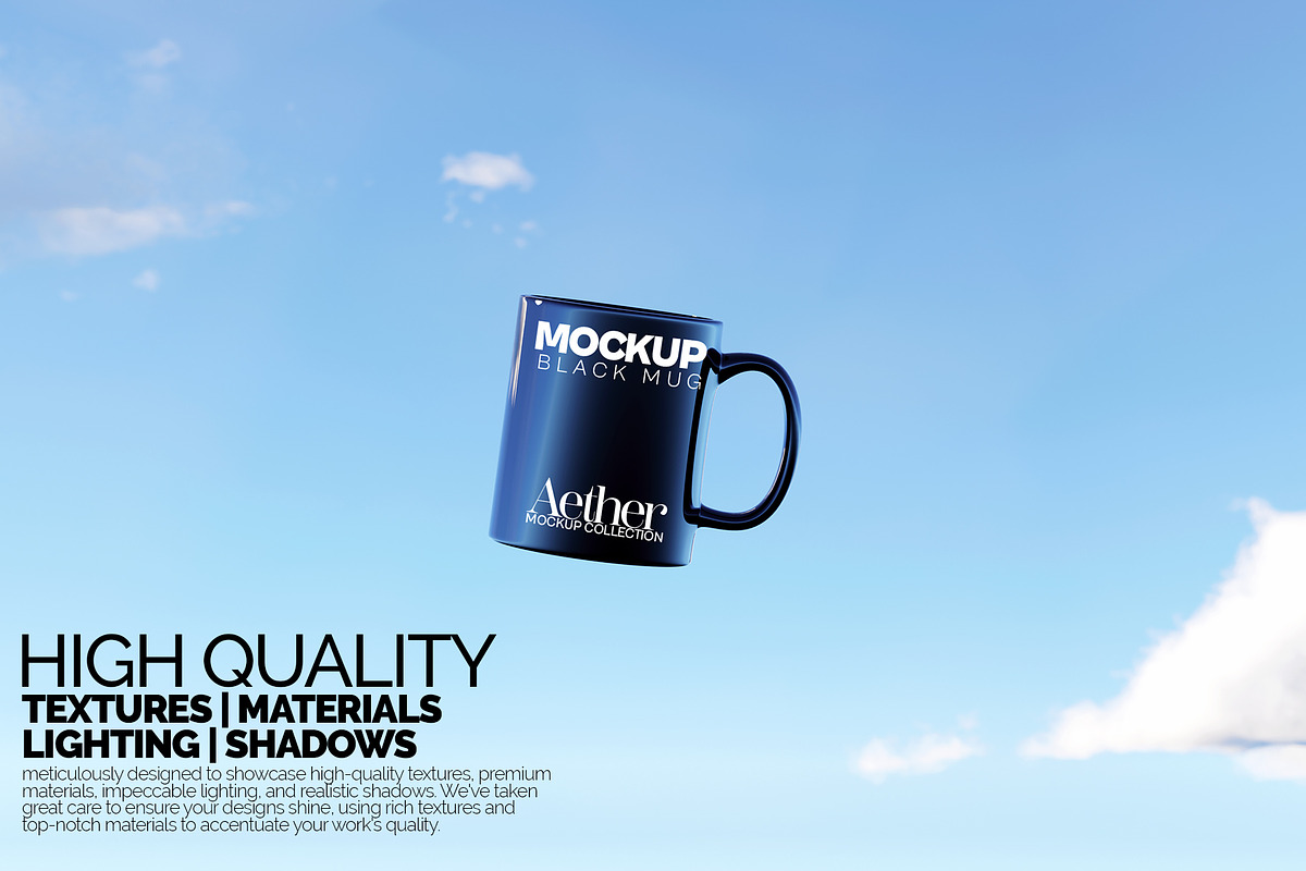 11oz Black Mug Mockup Bundle, a Cups & Container Mockup by Banana Mockups (Photo 3 of 6)