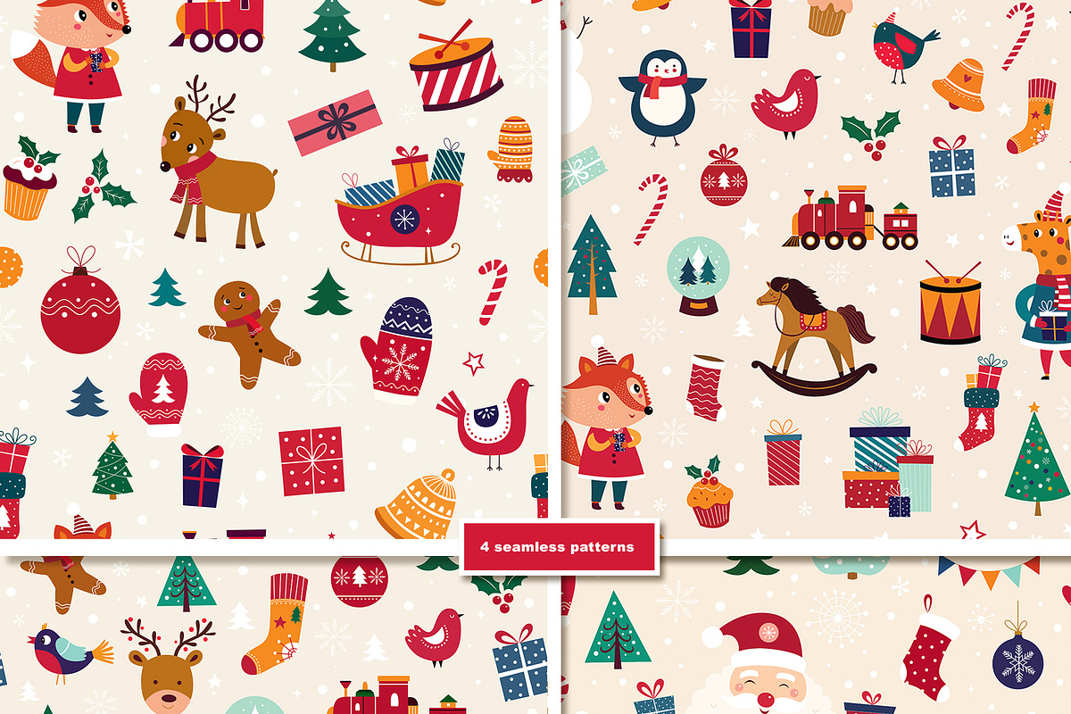 CHRISTMAS COLLECTION, a Decorative Illustration by MoleskoStudio (Photo 6 of 7)