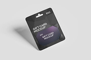 Gift Card Mockup, a Merchandise Mockup by bimockup (Thumbnail 3 of 6)