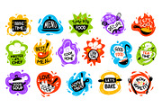 Kitchen cook icons, a Food Illustration by Buch&Bee (Thumbnail 2 of 3)