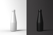 2 B&W Bottle Mock ups, a Product Mockup by Marie Smth (Thumbnail 1 of 3)