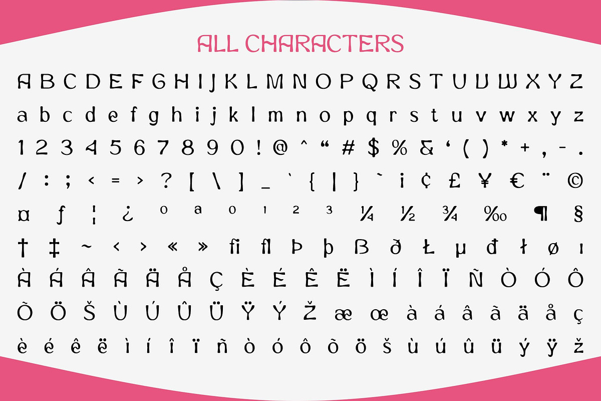 Neckyn Blur, a Sans Serif Font by Craft Supply Co. (Photo 8 of 8)