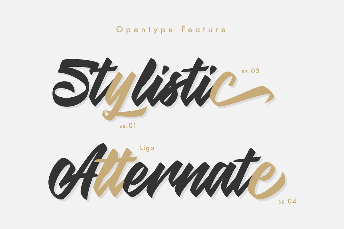 Kalulla Clean Script Font preview 3