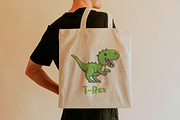 Dino Fun – Procreate Retro Stamp, a Brush Add-On by Pixel Picasso Studio (Thumbnail 7 of 9)