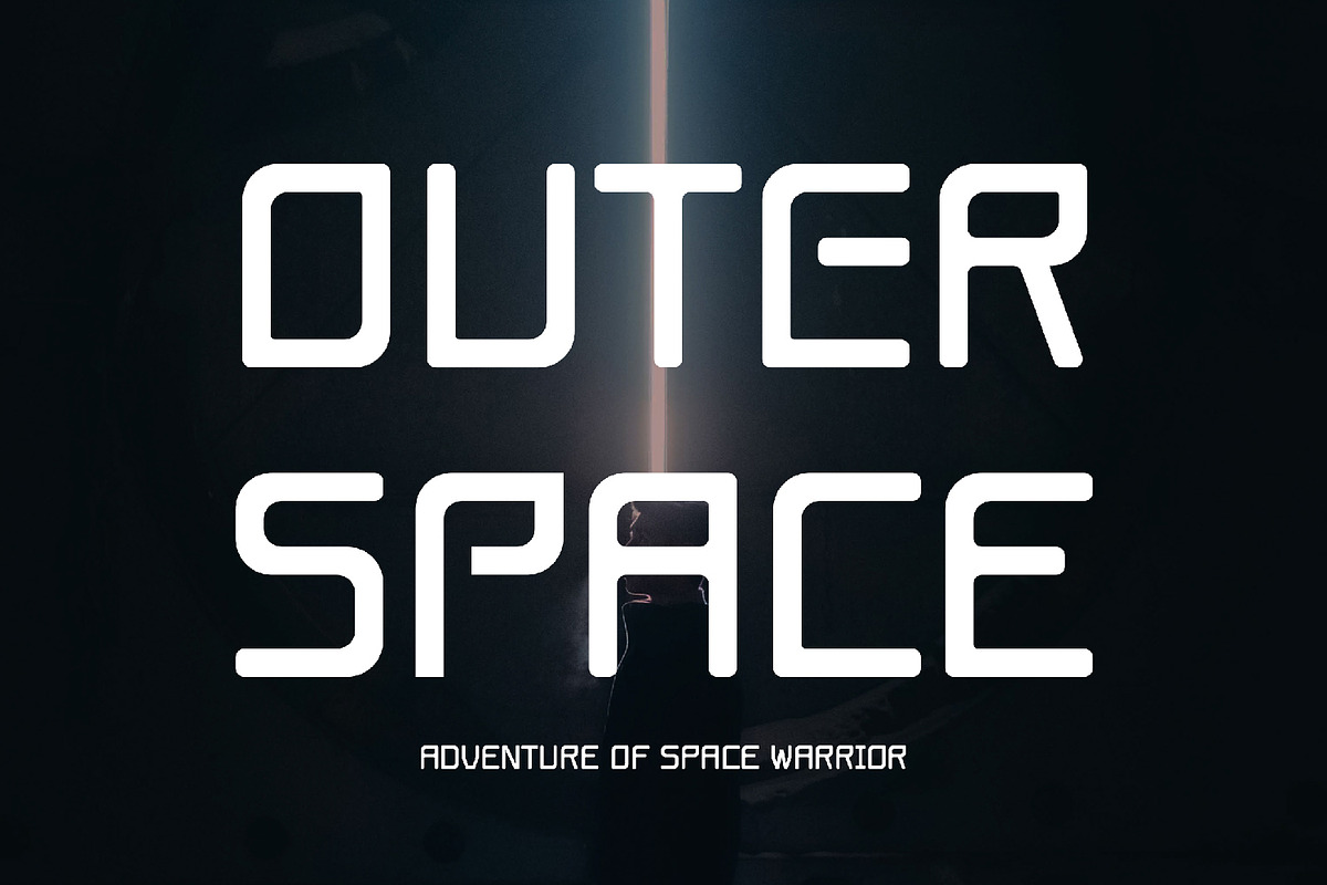 Astroch - Sans Futuristic Font, a Sans Serif Font by AQR Studio (Photo 7 of 8)