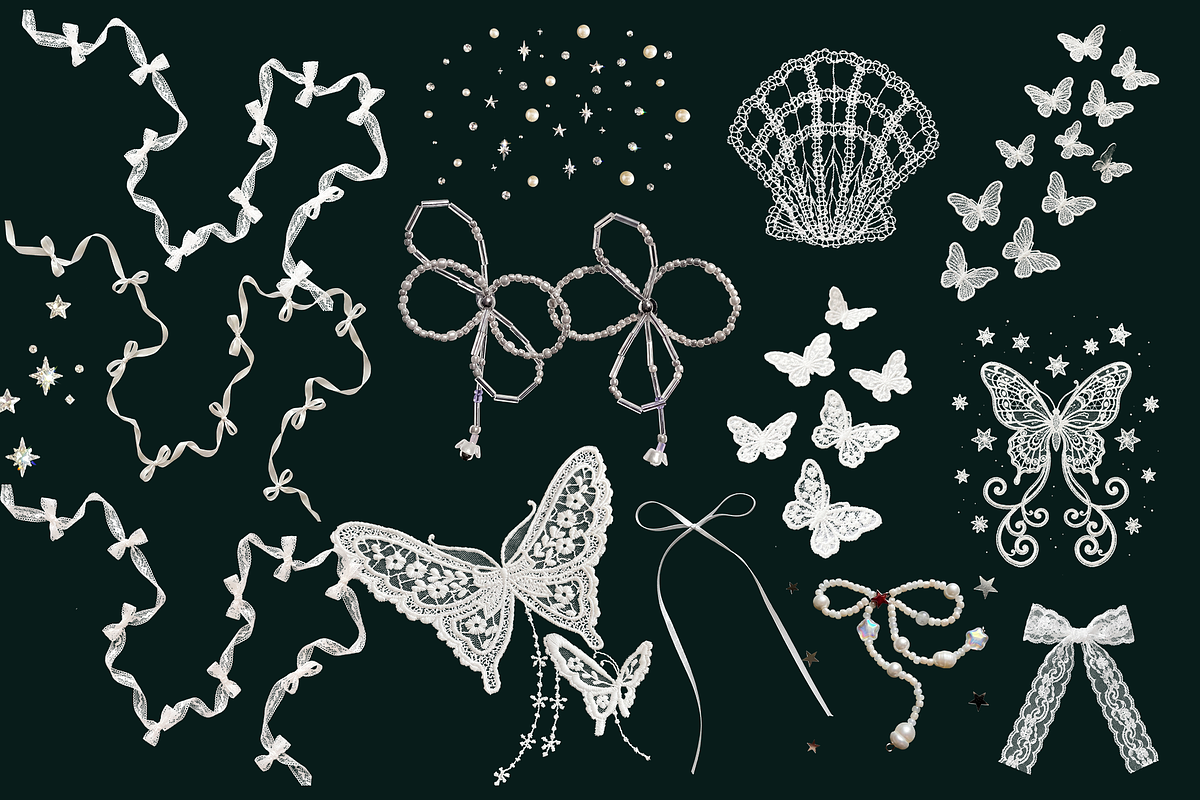 50+ Midnight Embroidery, a Pattern Graphic by Lilithcollageart (Photo 7 of 9)