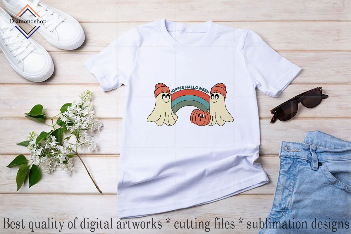 Happy Halloween Sublimation Design, a Decorative Illustration by DiamondShop (Photo 4 of 21)