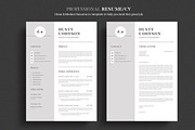 Resume/CV, a Resume Template by CreativeZoom (Thumbnail 2 of 4)