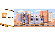 Construction site. House building, an Object Illustration by PaperTrident (Thumbnail 4 of 7)