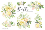 Bella. Watercolor floral collection, an Illustration by OJardin (Thumbnail 5 of 6)