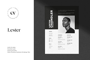 Lester CV / Resume Template