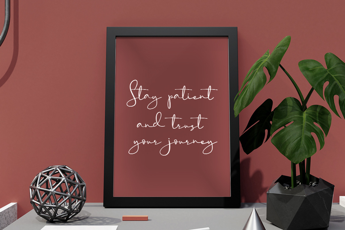 Opolite - a Handwritten Font, a Script Font by Vava Aryanto (Photo 2 of 11)