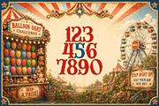 Cornville - Carnival Typeface, a Sans Serif Font by HipFonts (Thumbnail 2 of 9)
