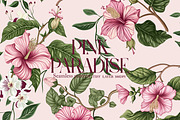 Pink Paradise Seamless Pattern Flora, a Pattern Graphic by Fabrivo (Thumbnail 1 of 10)
