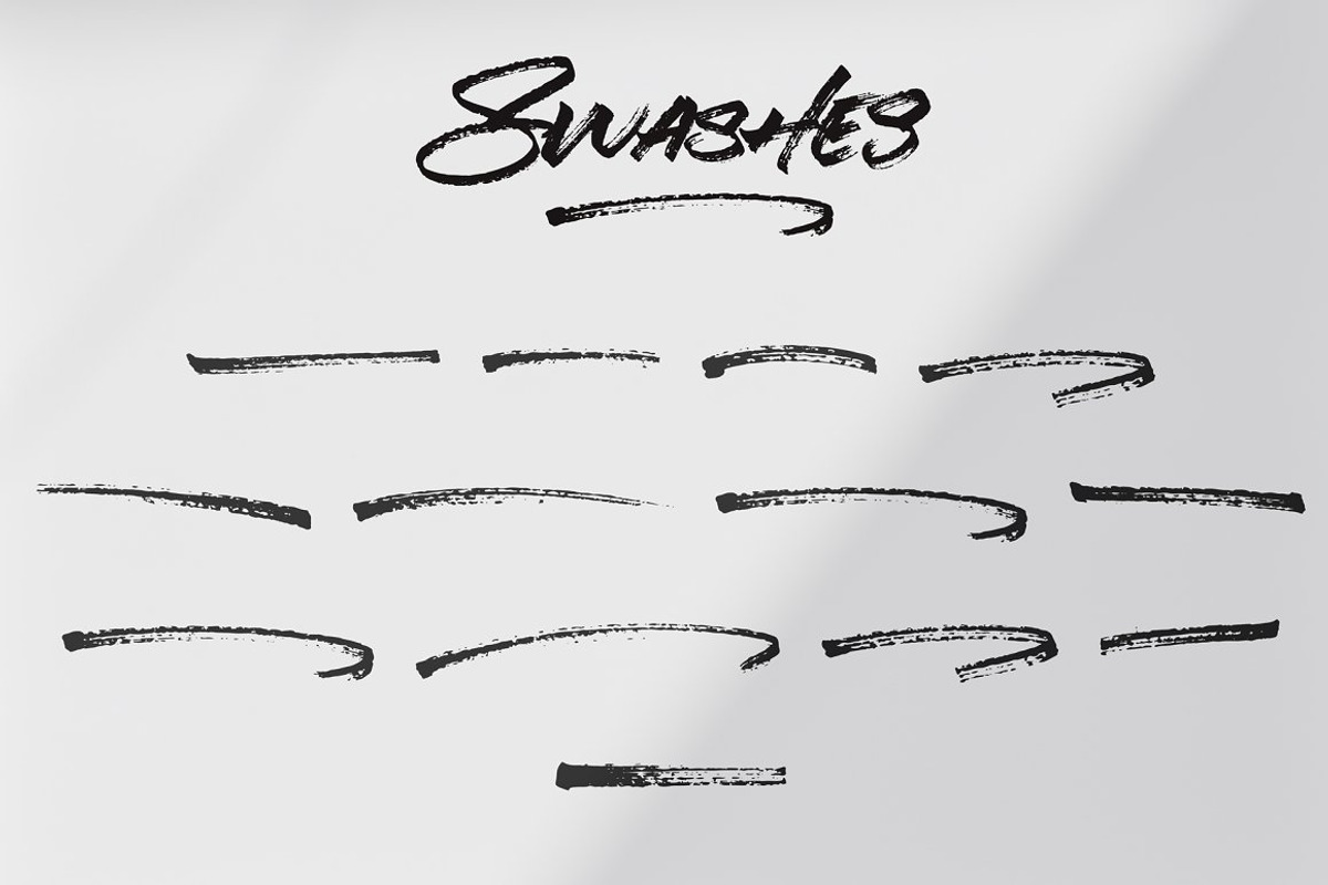 SALE | Hustle Brush, a Font by Hustle Supply Co. (Photo 9 of 16)