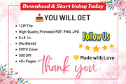 ADHD Clarity System Workbook, a Stationery Template by Designmela01 (Thumbnail 6 of 6)