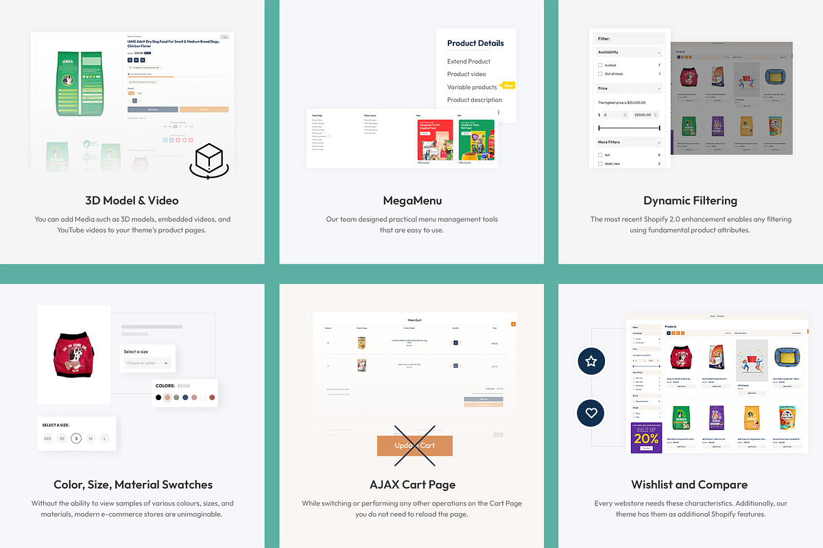 Pet Food | Shopify Theme preview 6