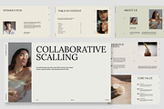 Zaya : Marketing Firm Google Slides, a Presentation Template by Punkl Camp (Thumbnail 1 of 16)