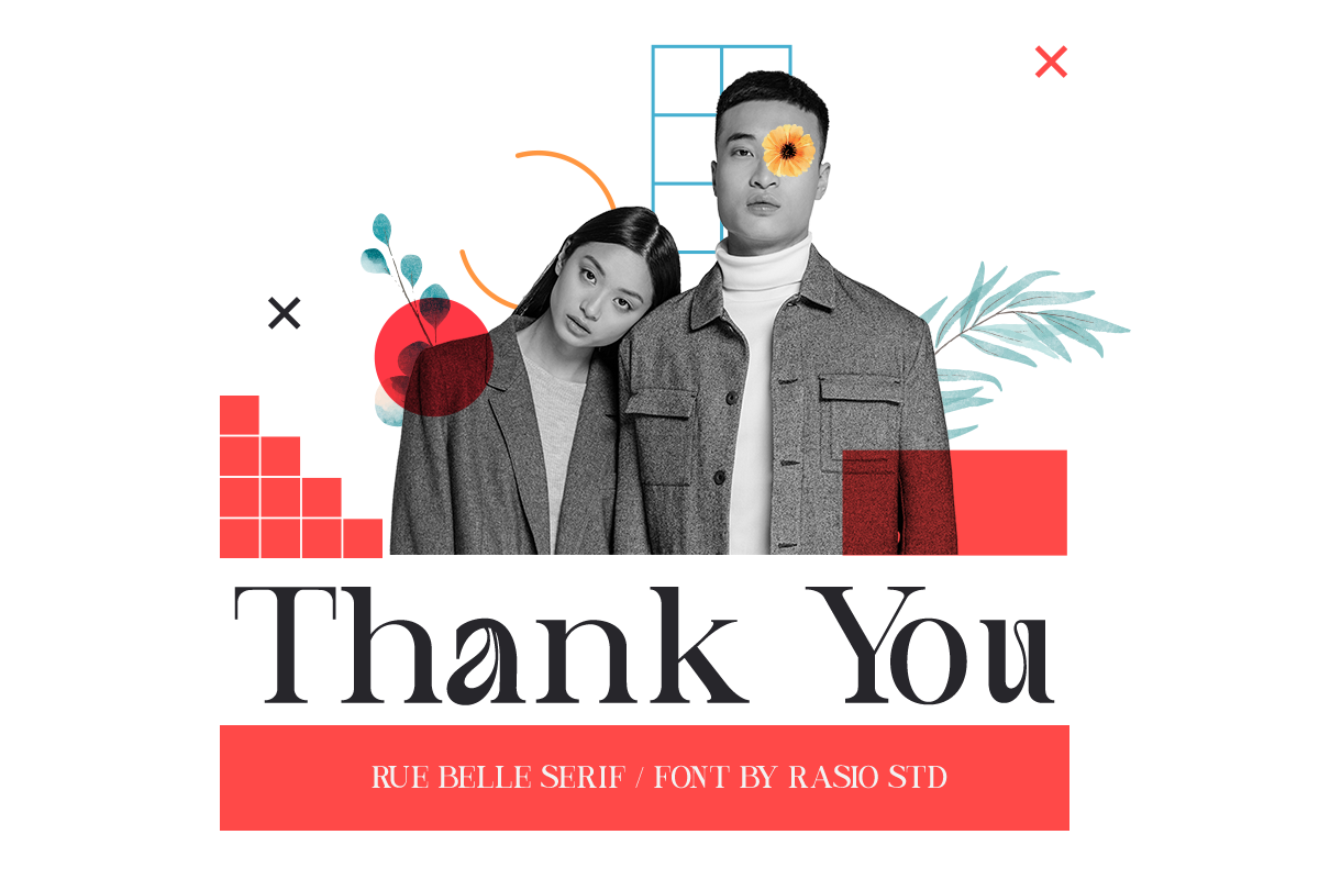 Rue Belle Editorial Serif Font, a Serif Font by Rasio Studio (Photo 10 of 10)