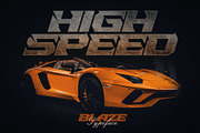 Blaze, a Script Font by senzana (Thumbnail 4 of 4)