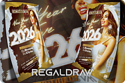 New Year 2026 Celebration Flyer, a Flyer Template by regalDRAW (Thumbnail 2 of 3)