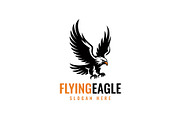 Flying Eagle Logo, a Branding & Logo Template by Pixes (Thumbnail 1 of 2)