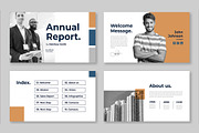 Annual Report PowerPoint Template, a Presentation Template by Mighty-Slide (Thumbnail 2 of 6)