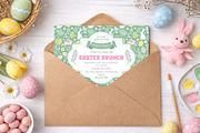 Easter Brunch Invitation Template, a Flyer Template by Vector beauty (Thumbnail 4 of 4)