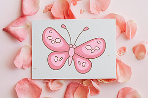 8 Cute Butterfly Insect Animal