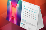 Desk Calendar 2020, a Stationery Template by AntartStock (Thumbnail 3 of 5)