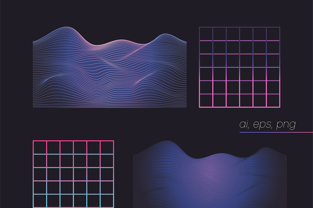Bundle: Retrowave & Nostalgia Pack, an Object Graphic by Oksana Trygub (Photo 9 of 27)