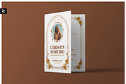 Funeral Program Creative Floral, a Brochure Template by Neermana (Thumbnail 1 of 4)