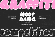 Woof Dawg | Bubble Graffiti, a Handwritten Font by Denustudios (Thumbnail 7 of 15)