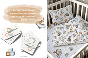 NEWBORN baby illustration & patterns, an Object Illustration by Linerisyart (Thumbnail 14 of 17)