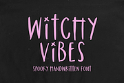 Witchy Vibes | Spooky Halloween Font, a Font by KA Designs (Thumbnail 1 of 9)