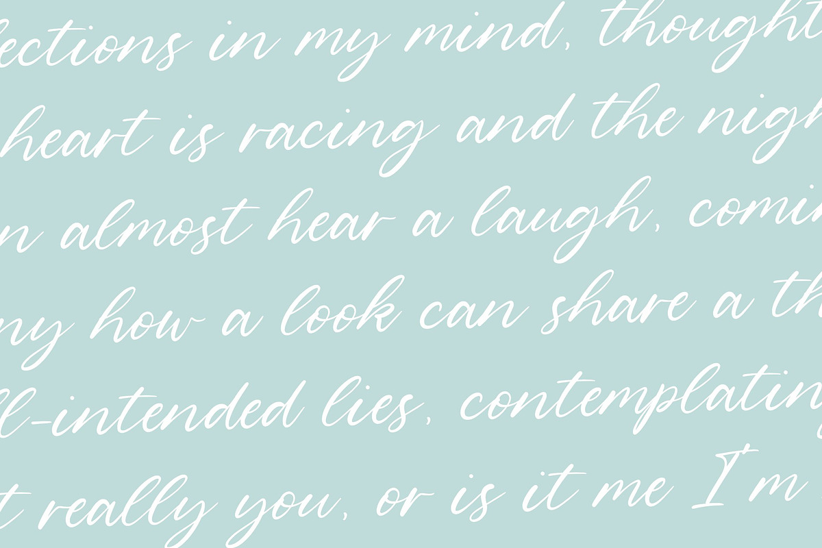 Geraldo Island - Handwritten Font, a Script Font by Balpirick Studio (Photo 5 of 7)