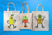 Tutti Frutti Cartoon Characters, an Illustration by The Isian (Thumbnail 13 of 17)