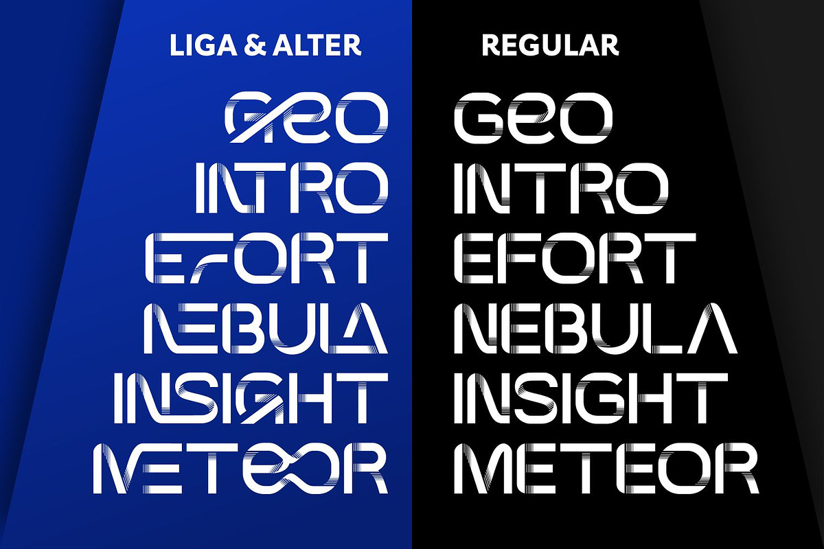 Galaxy Room | Futuristic font Space, a Sans Serif Font by WhymoreArt (Photo 7 of 13)