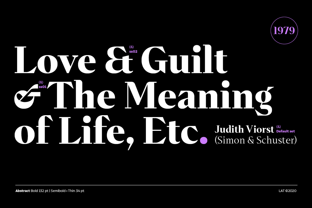 Abstract - Family 50% off, a Serif Font by Los Andes Type (Photo 10 of 15)