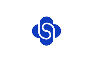 simple and bold letter S cross logo, a Branding & Logo Template by Rasagama Studio